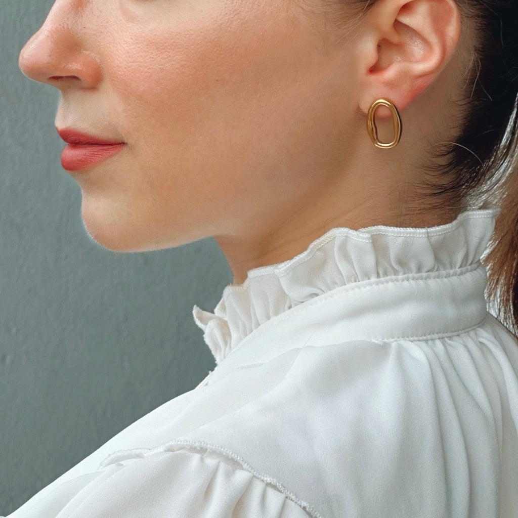 Aretes Óvalo