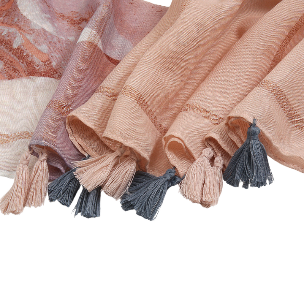 Pashmina • Creamy Flowers