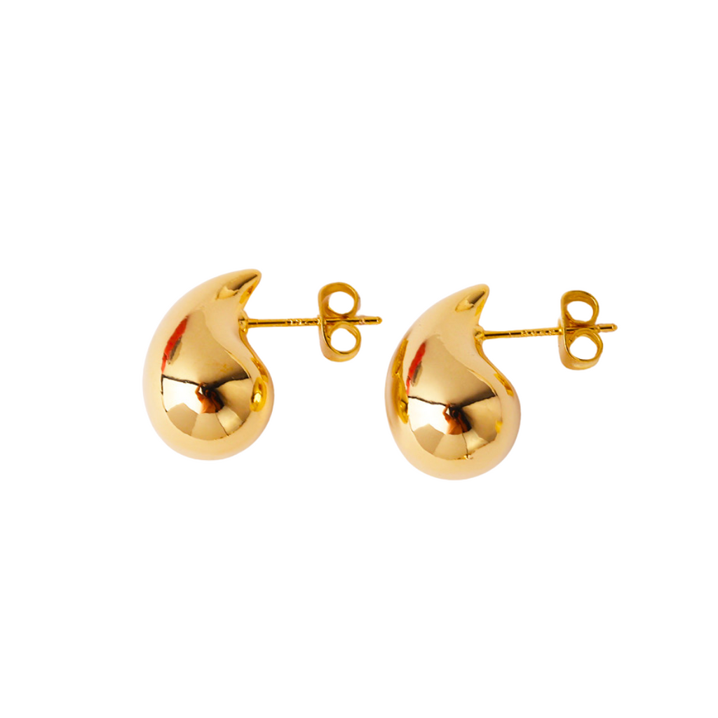 Aretes Gota de Agua (Mini) • Dorado