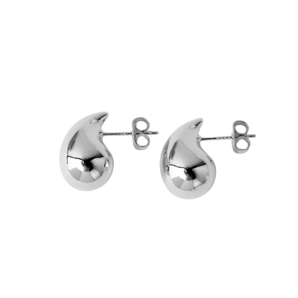 Aretes Gota de Agua (Mini) • Plateado